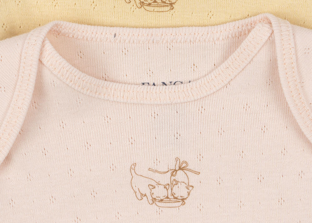 Konges Sløjd A/S BODYSTOCKINGS banana crepe/creole pink