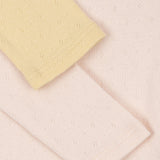 Konges Sløjd A/S BODYSTOCKINGS banana crepe/creole pink