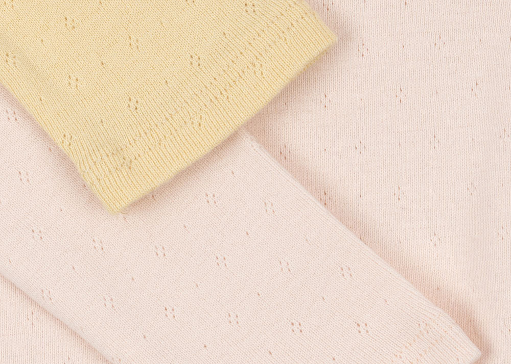 Konges Sløjd A/S BODYSTOCKINGS banana crepe/creole pink