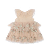 Konges Sløjd A/S WOVEN DRESSES swan glitter