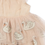 Konges Sløjd A/S WOVEN DRESSES swan glitter
