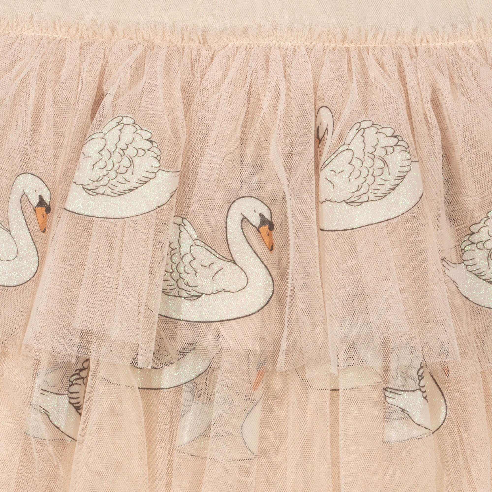 Konges Sløjd A/S WOVEN DRESSES swan glitter
