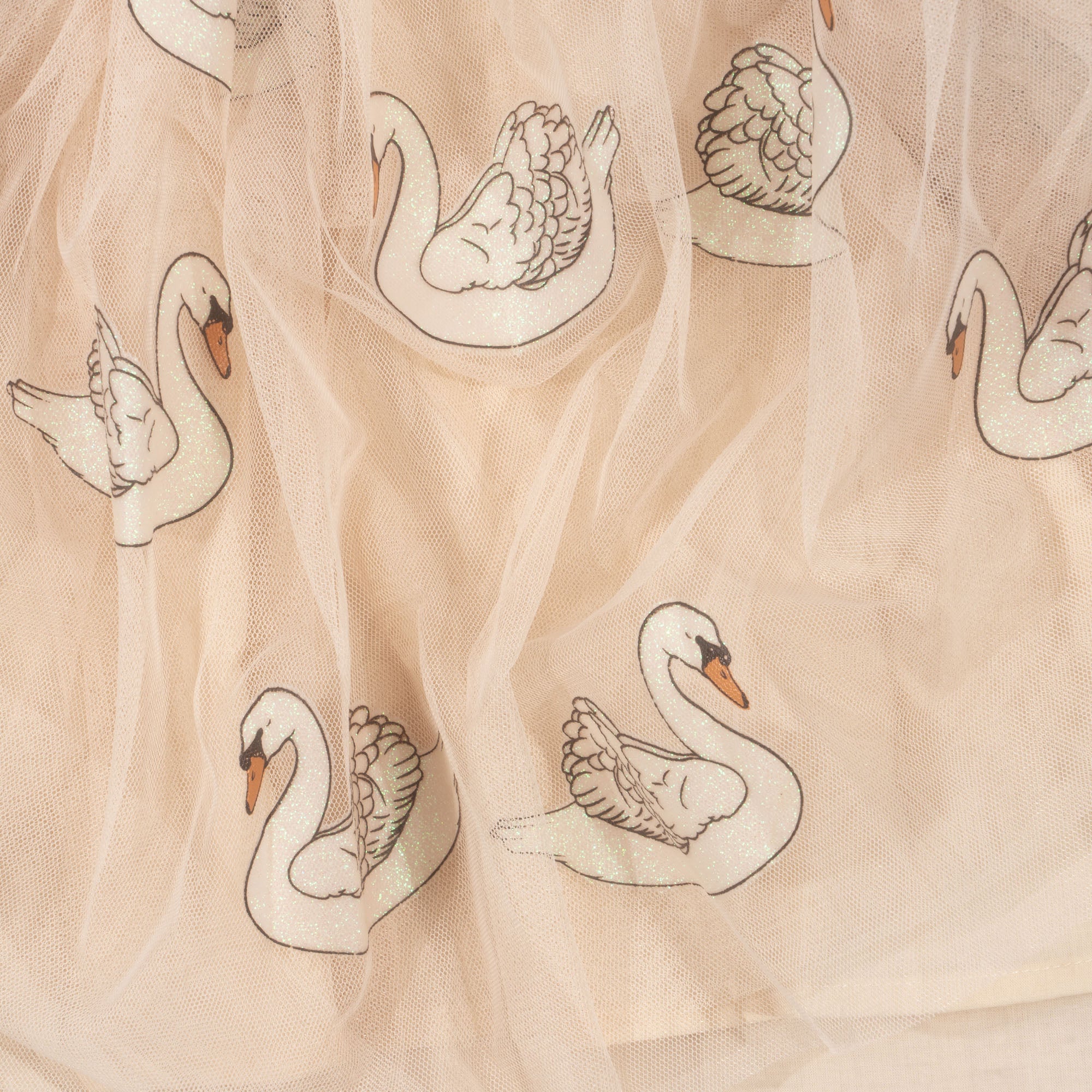 Konges Sløjd A/S WOVEN DRESSES swan glitter