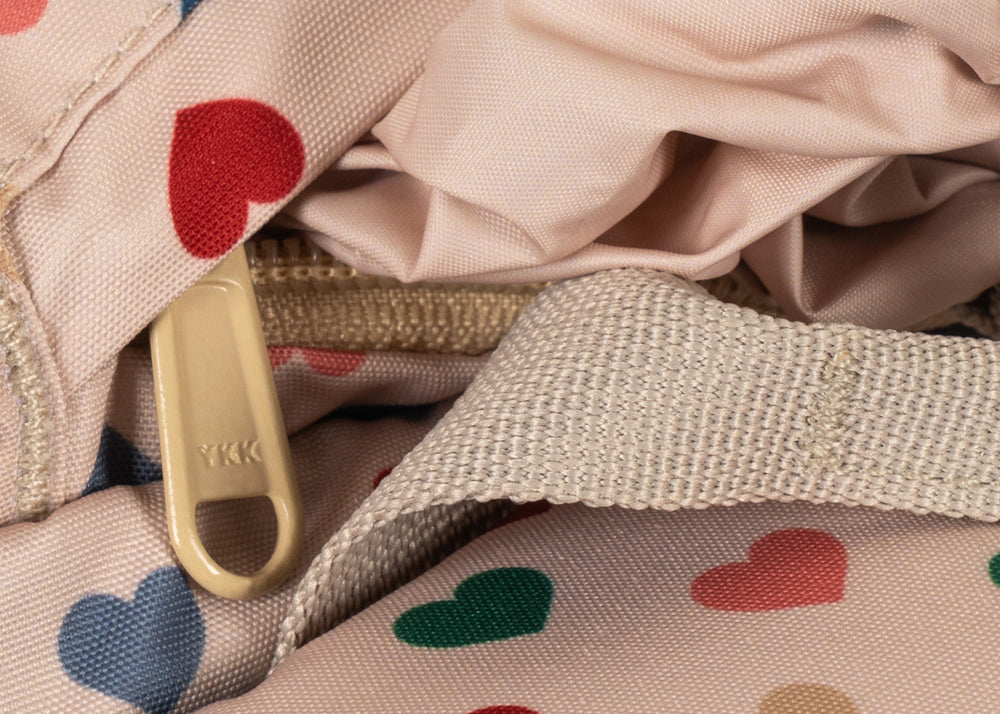 Konges Sløjd A/S SCHOOLBAG coeur colorè frappe