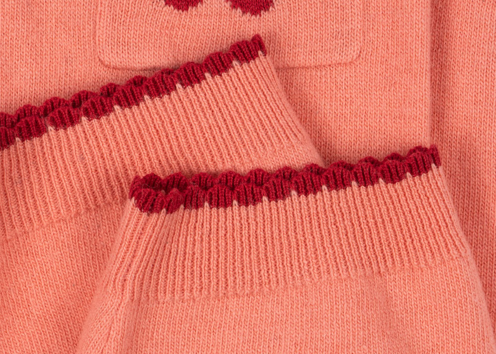 Konges Sløjd A/S Hosen - Strick powder pink
