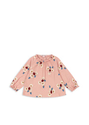 Konges Sløjd A/S Blusen - Jersey ladybug daisy blush