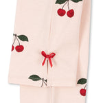 Konges Sløjd A/S Hosen - Jersey ma grande cerise peony