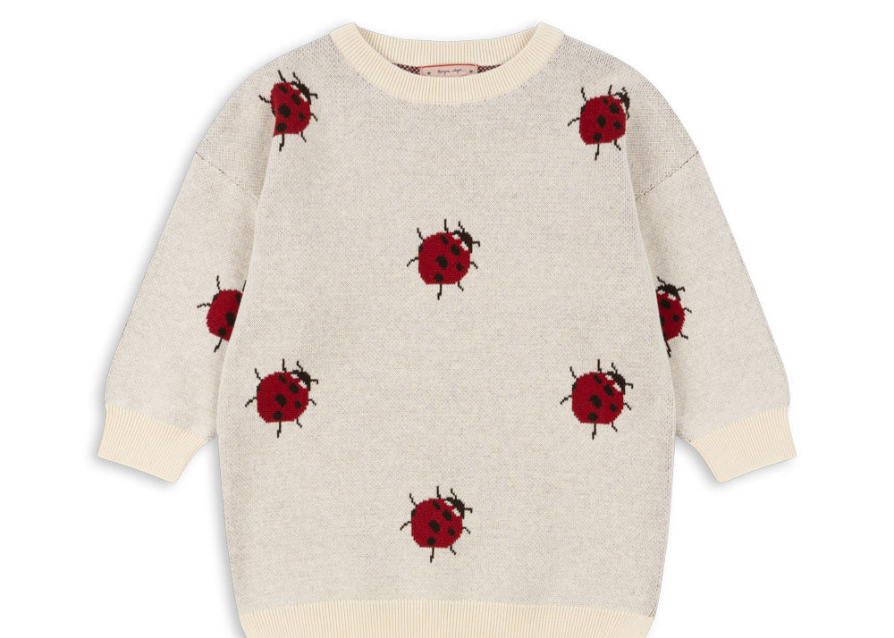 Konges Sløjd A/S KNITTED DRESSES ladybug