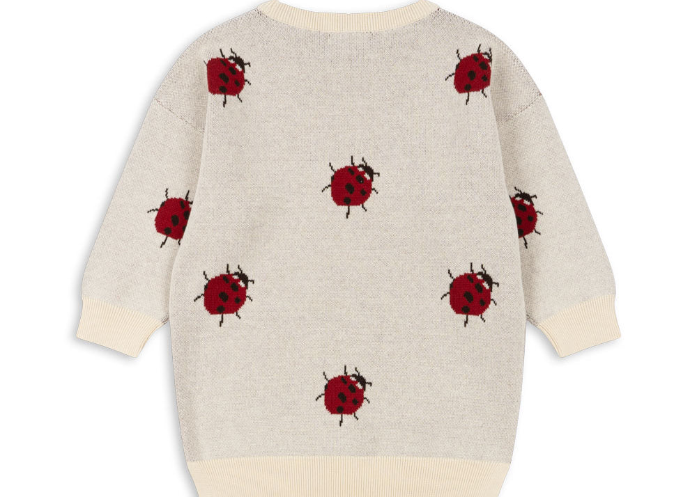 Konges Sløjd A/S KNITTED DRESSES ladybug