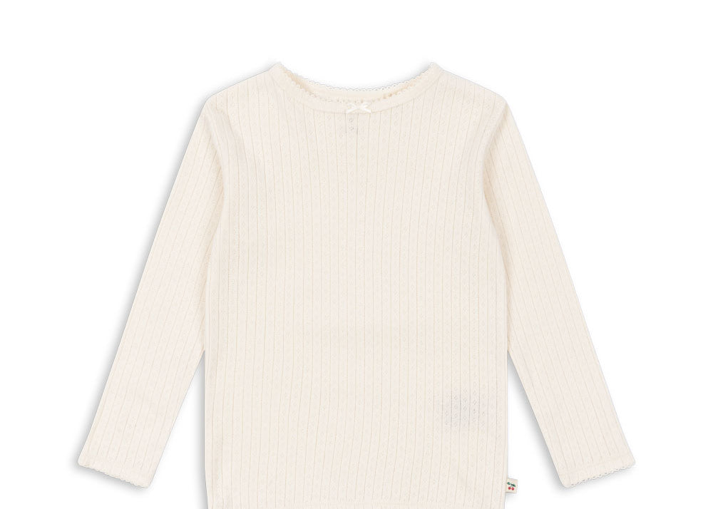 Konges Sløjd A/S Blusen - Jersey antique white
