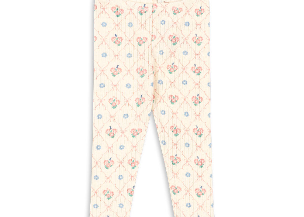 Konges Sløjd A/S Hosen - Jersey fleur decor