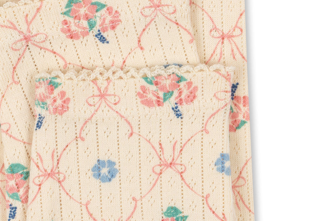 Konges Sløjd A/S Hosen - Jersey fleur decor