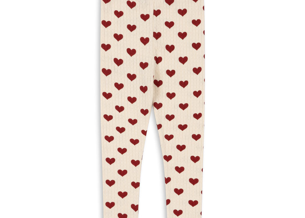 Konges Sløjd A/S Hosen - Jersey amour rouge