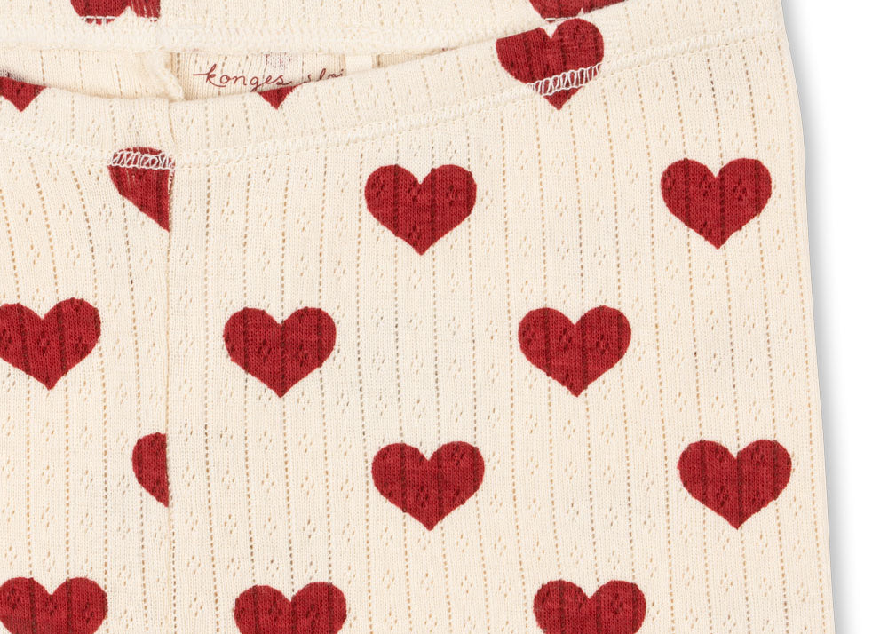 Konges Sløjd A/S Hosen - Jersey amour rouge