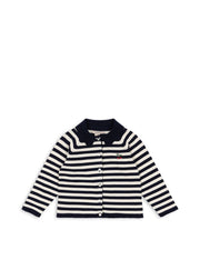 Konges Sløjd A/S Strickblusen navy stripe