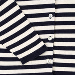 Konges Sløjd A/S Strickblusen navy stripe