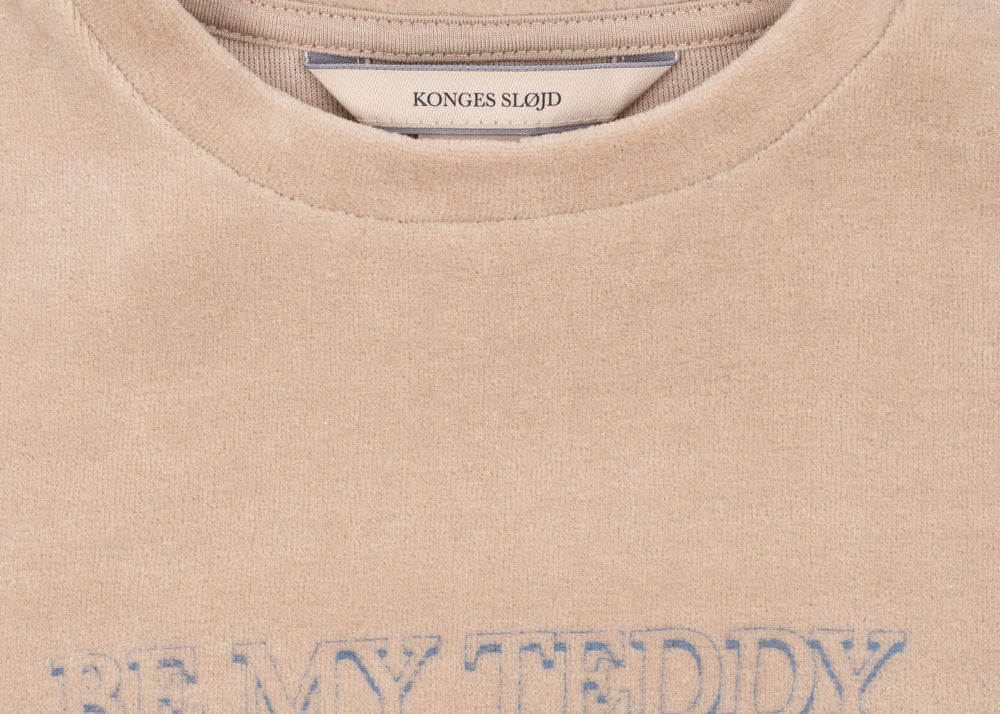 Konges Sløjd A/S Blusen - Jersey oxford tan