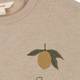 Konges Sløjd A/S Blusen - Jersey oxford tan lemon