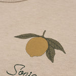 Konges Sløjd A/S Blusen - Jersey oxford tan lemon