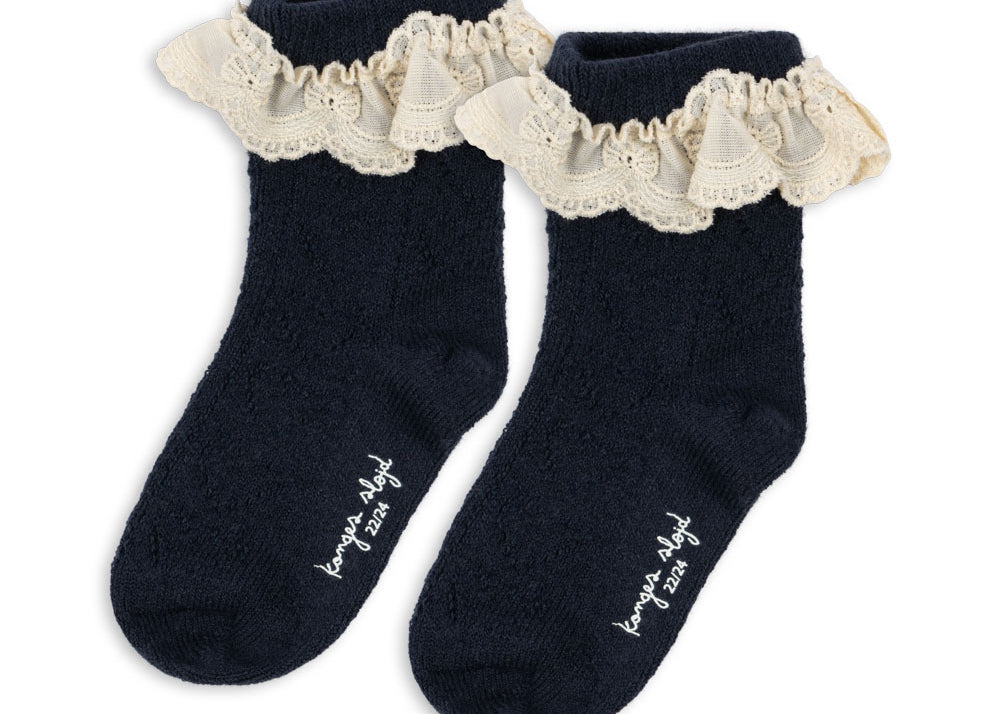 Konges Sløjd A/S Socken navy