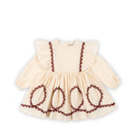 Konges Sløjd A/S WOVEN DRESSES buttercream