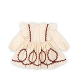 Konges Sløjd A/S WOVEN DRESSES buttercream