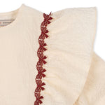 Konges Sløjd A/S WOVEN DRESSES buttercream