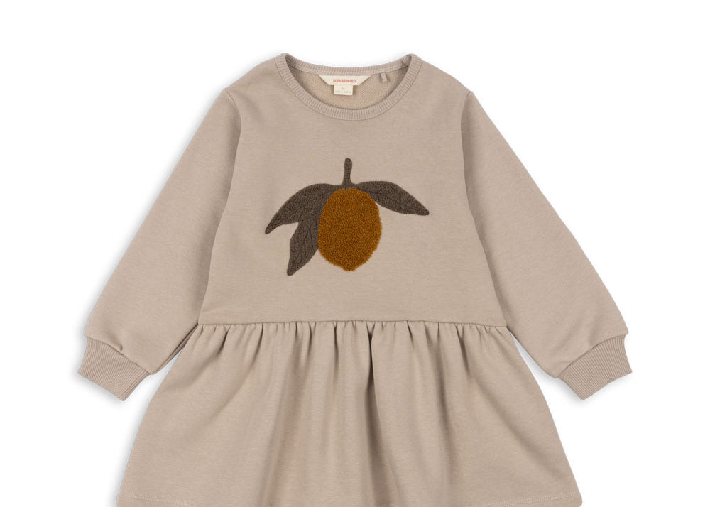 Konges Sløjd A/S Kleider - Jersey oxford tan