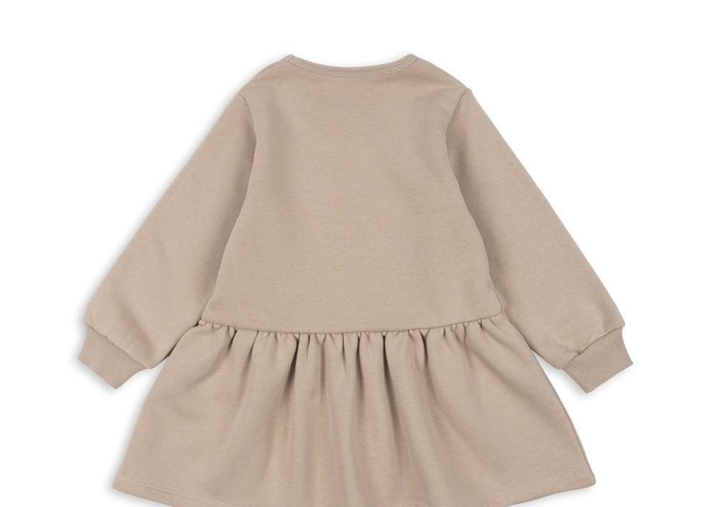 Konges Sløjd A/S Kleider - Jersey oxford tan
