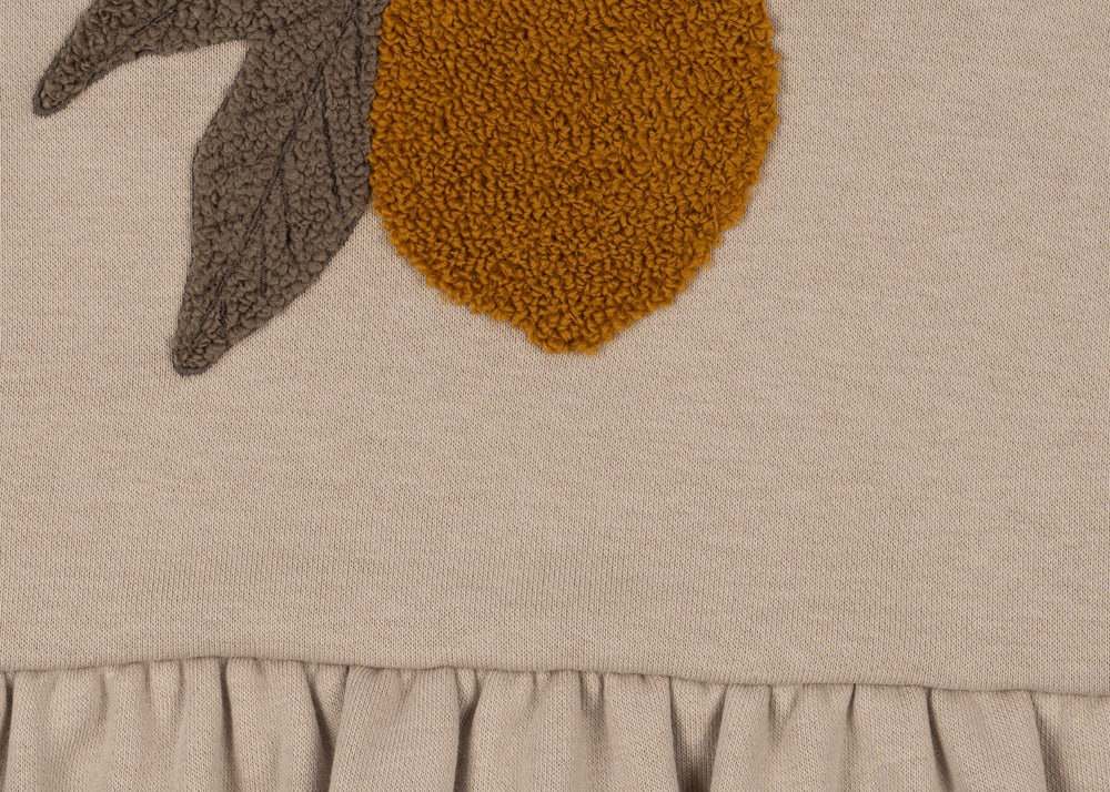 Konges Sløjd A/S Kleider - Jersey oxford tan