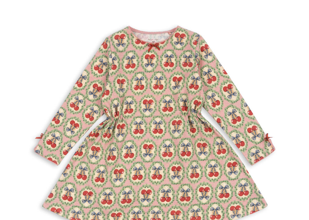 Konges Sløjd A/S Kleider - Jersey cherry bow