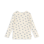 Konges Sløjd A/S Blusen - Jersey bow bleu