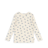 Konges Sløjd A/S Blusen - Jersey bow bleu