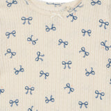 Konges Sløjd A/S Blusen - Jersey bow bleu