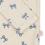 Konges Sløjd A/S Blusen - Jersey bow bleu