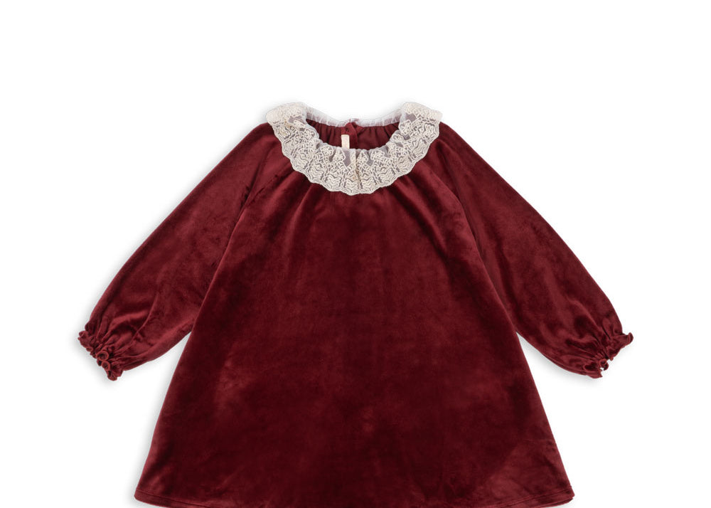 Konges Sløjd A/S Kleider - Jersey red dahlia