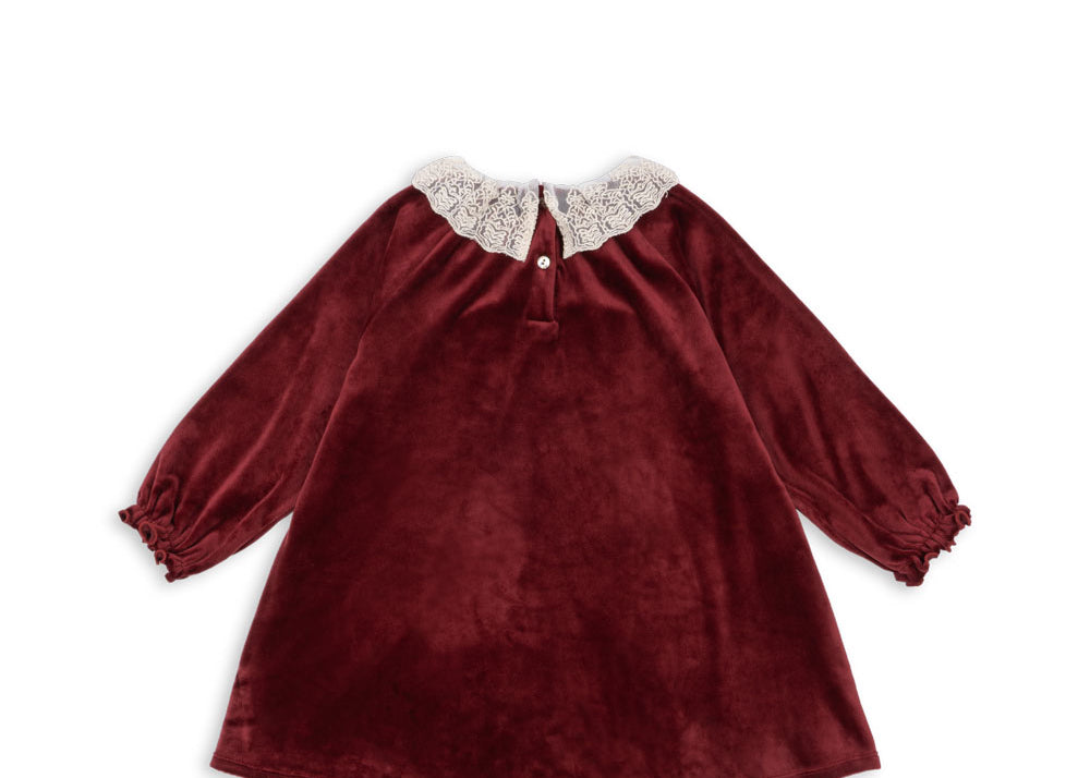 Konges Sløjd A/S Kleider - Jersey red dahlia