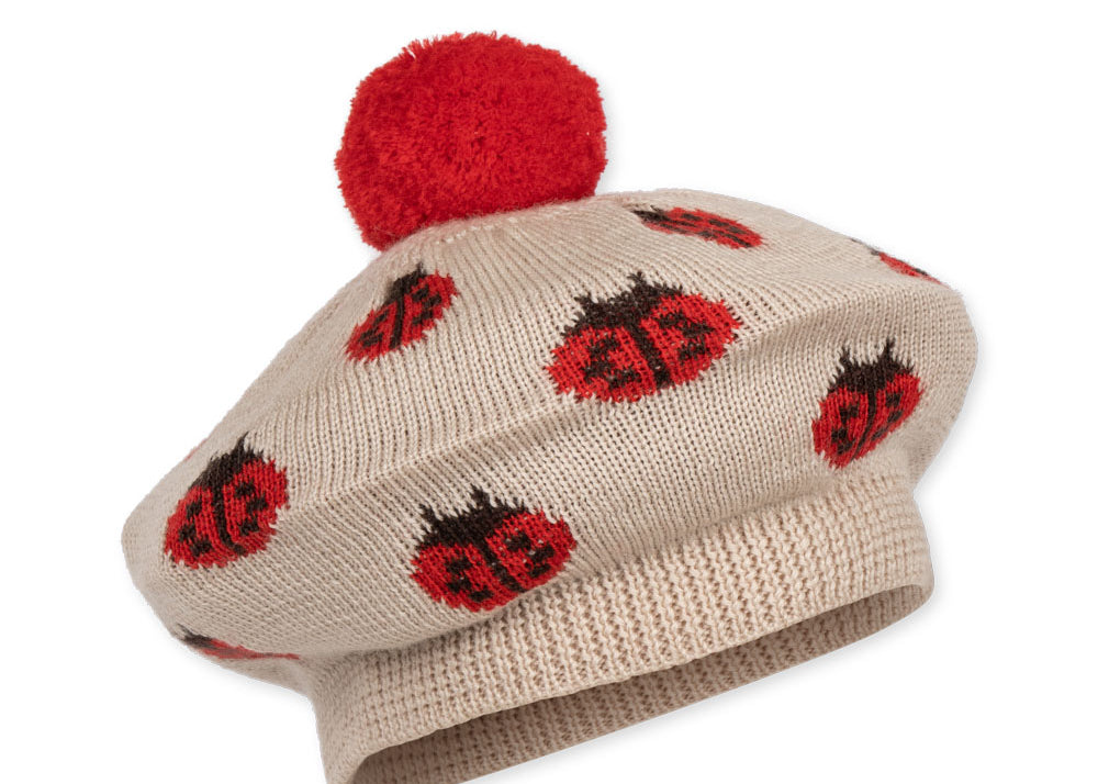 Konges Sløjd A/S Mütze ladybug