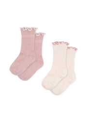 Konges Sløjd A/S Socken rose/off white