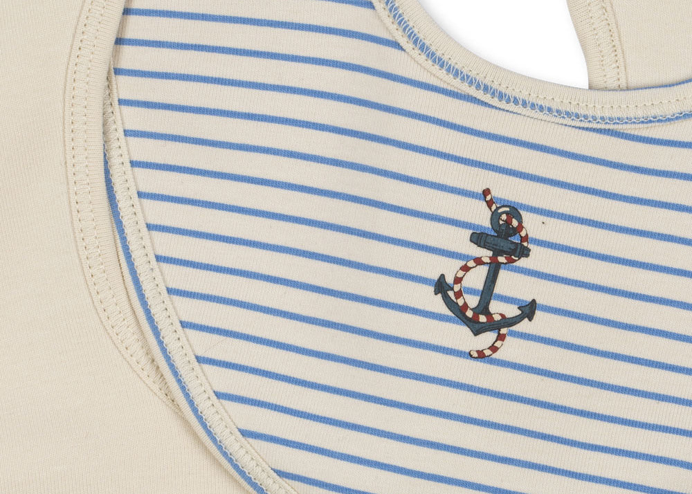 Konges Sløjd A/S Bandana Lätzchen stripe provence mix