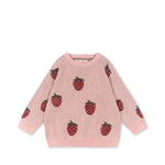 Konges Sløjd A/S Blusen - Strick strawberry