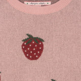 Konges Sløjd A/S Blusen - Strick strawberry