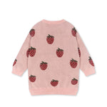 Konges Sløjd A/S KNITTED DRESSES strawberry