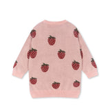 Konges Sløjd A/S KNITTED DRESSES strawberry