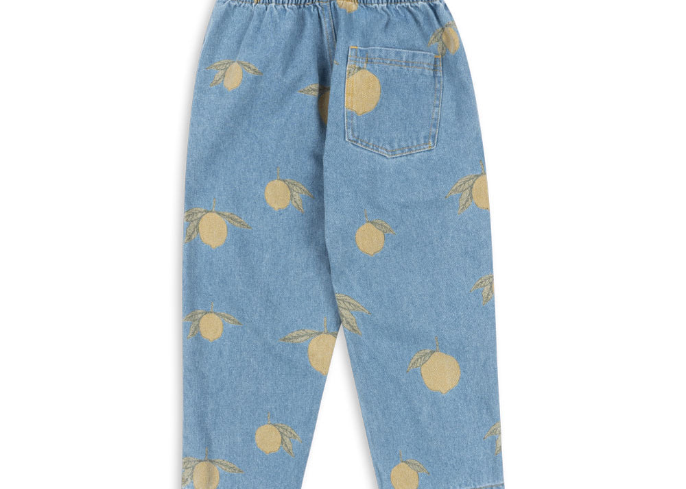 Konges Sløjd A/S Hosen - Gewebt lemon denim