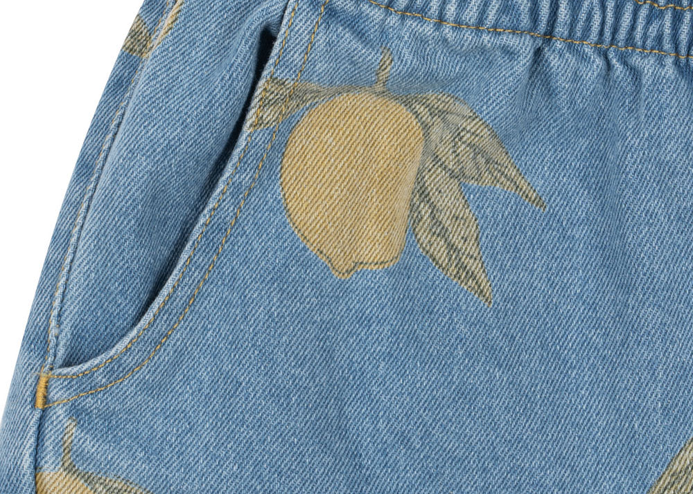 Konges Sløjd A/S Hosen - Gewebt lemon denim