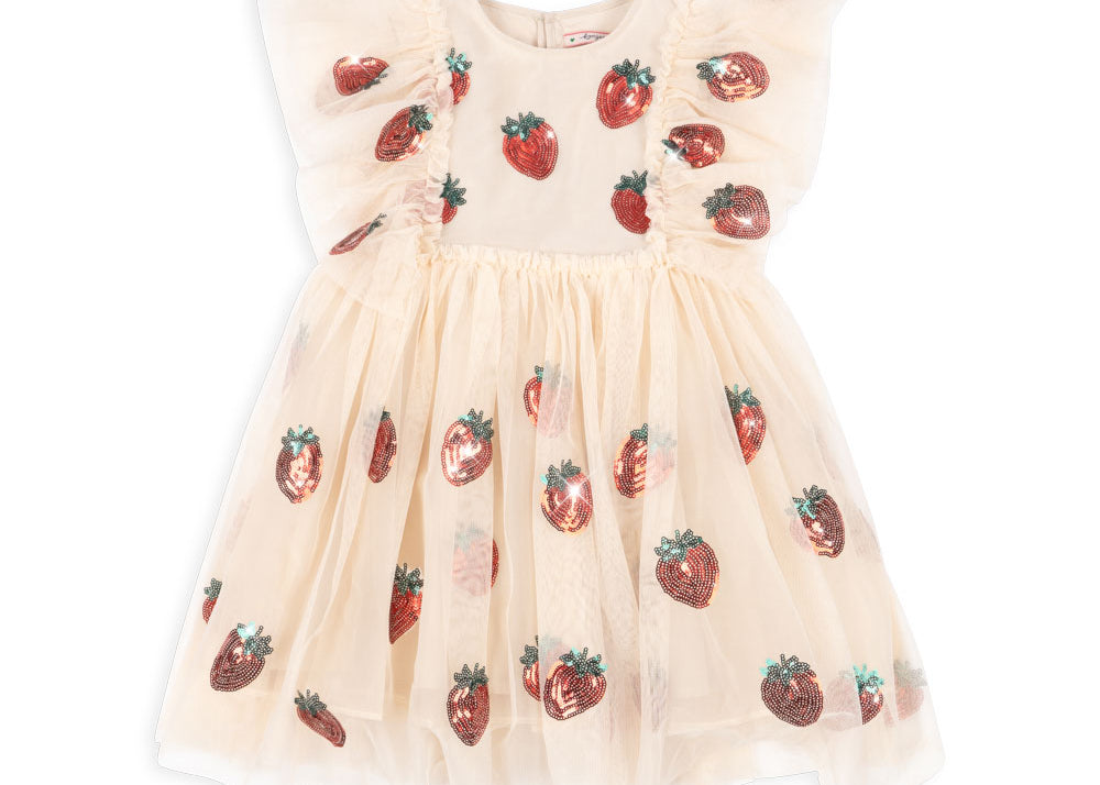 Konges Sløjd A/S WOVEN DRESSES strawberry