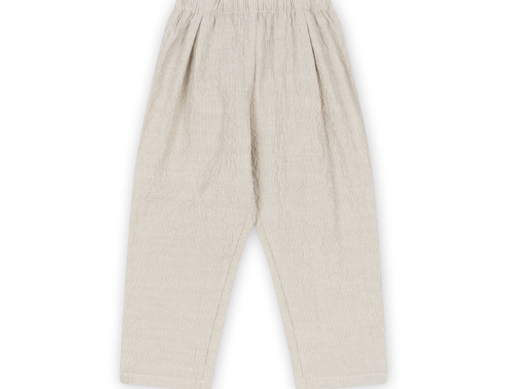 Konges Sløjd A/S WOVEN PANTS quarry stripe