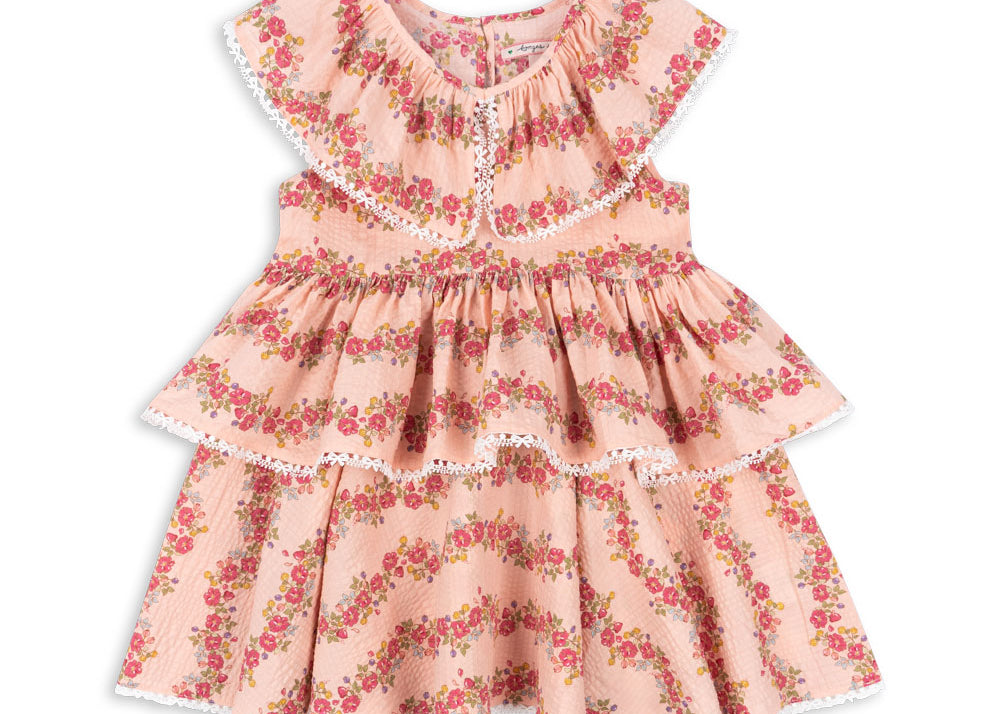Konges Sløjd A/S WOVEN DRESSES floria pink