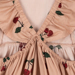 Konges Sløjd A/S WOVEN DRESSES ma grande cerise blush